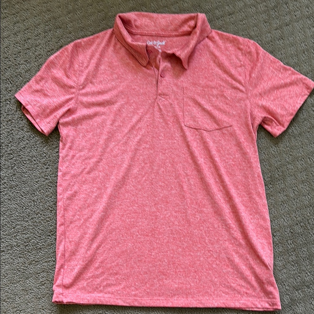 Men's Pink Polo Shirt